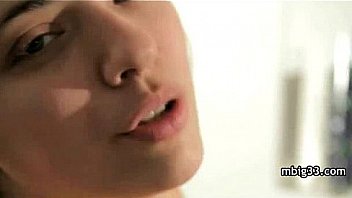 Huge cock pounding tight pussy