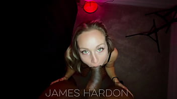 Petite green eyed blonde sex addicted to bbc james hardon