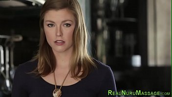Mouth jizzed masseuse