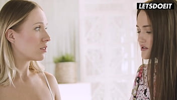 Angelika joins sonya for some steamy lesbian affair letsdoeit