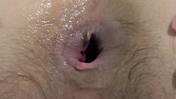 Anal penetration with different sex toys brunette with hairy holes on bed Anal penetration with different sex toys brunette with hairy holes on bed
