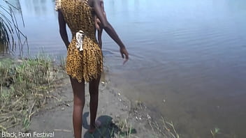 The son's chief picked a random girl of the tribe while she was dancing with her friend and fucked her on a tree in africa