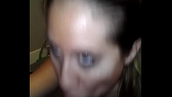 Milf savage sarah sucks cock and gets cum in her mouth