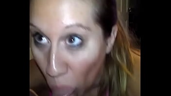 Milf savage sarah sucks cock and gets cum in her mouth