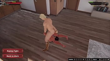 Johnny walker vs booty nf3d mma mixed combat maledom