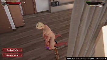 Johnny walker vs booty nf3d mma mixed combat maledom