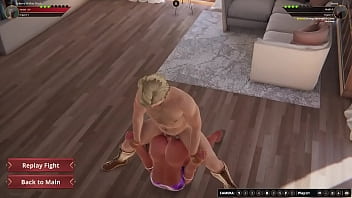 Johnny walker vs booty nf3d mma mixed combat maledom