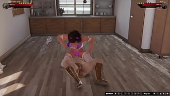 Johnny walker vs booty nf3d mma mixed combat maledom