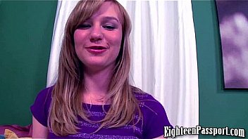 Blonde curvy amateur teen pussy