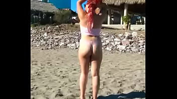 Le grabo el culo a mi tia