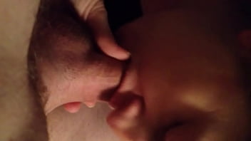 Wife gave me a blowjob