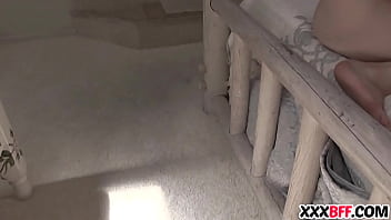 Lesbian milf punishing teen