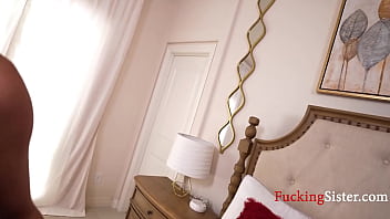 Lucky dude gets jealous so both step mom and step sis fuck him