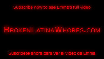 Busty latina gives up every hole in rough gangbang