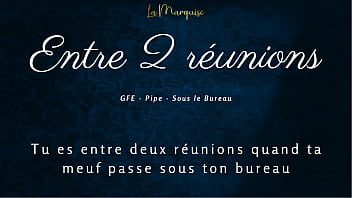 Ta copine te suce entre deux réunions audio porn gfe