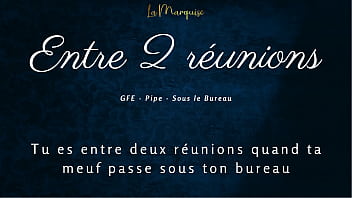 Ta copine te suce entre deux réunions audio porn gfe