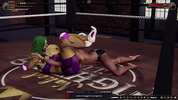 Warsprite vs jennifer nf3d female combat mma battle