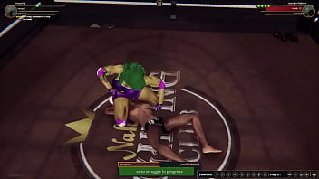 Warsprite vs jennifer nf3d female combat mma battle