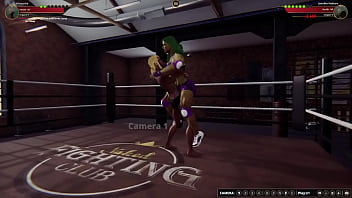 Warsprite vs jennifer nf3d female combat mma battle
