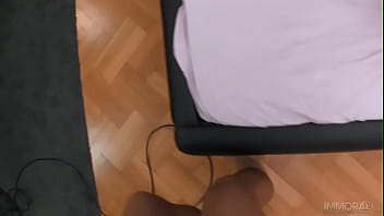 Flexible and fit teen mia split fucks her coach