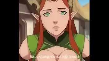 Mixed video with keyleth music part 1 animation hentai anime dc ai