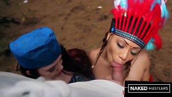 2 thick ass baddies sucking dick in the woods thanksgiving origins