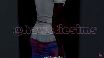 Moriah almost gets caught fucking his step sister mae after being grounded