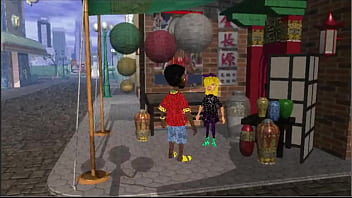 Guy blows up on two chicks