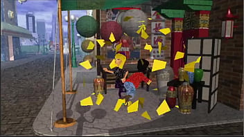 Guy blows up on two chicks