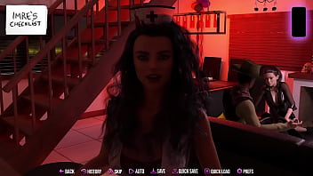 College kings 2 #18 busty slutty red head gives me a sloppy handjob