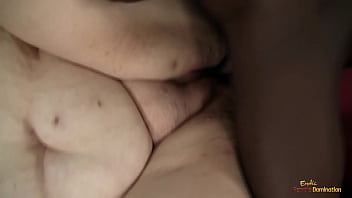 When the bbw sucked off the black dude she was surprised by the size of his big black cock after a blowjob he mercilessly fucked her big tits as well as her big fat cunt