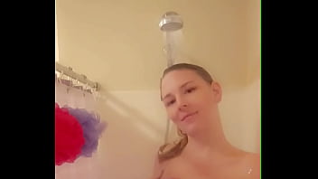 Homemade getting wet and touching myself in the shower