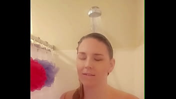 Homemade getting wet and touching myself in the shower