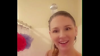 Homemade getting wet and touching myself in the shower