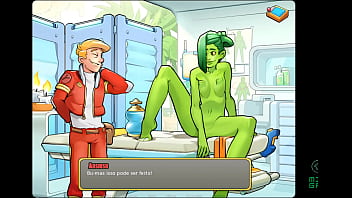 Jogo adulto space rescue ep 15 construi um brinquedo especial para uma alien