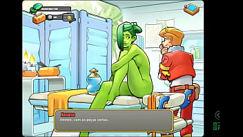 Jogo adulto space rescue ep 15 construi um brinquedo especial para uma alien