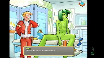 Jogo adulto space rescue ep 15 construi um brinquedo especial para uma alien