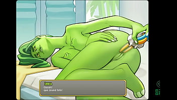 Jogo adulto space rescue ep 15 construi um brinquedo especial para uma alien