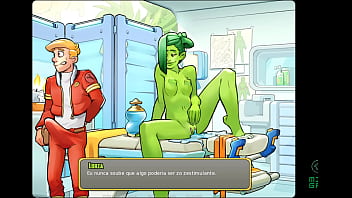 Jogo adulto space rescue ep 15 construi um brinquedo especial para uma alien