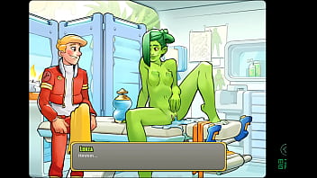 Jogo adulto space rescue ep 15 construi um brinquedo especial para uma alien