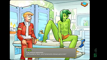 Jogo adulto space rescue ep 15 construi um brinquedo especial para uma alien