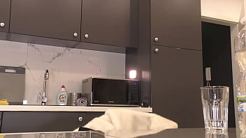 Amazingly beautiful all natural big boobs new hot blonde wife in transparent pantyhose flashes her ass and pussy