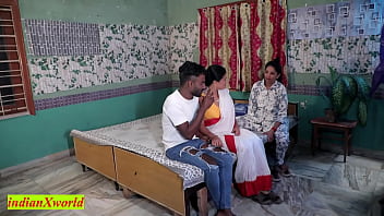 Desi damad fucking sasuma infront of bahu indian family sex Desi damad fucking sasuma infront of bahu indian family sex