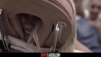 Hot teen fucking blonde milf masseuse and her husband Hot teen fucking blonde milf masseuse and her husband