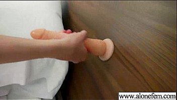 Nasty hot girl insert sex toys in holes to masturbate video 09