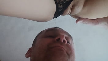 After he licked my pussy and clit he filled it with cum
