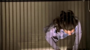 Sexy hot girl pooping in toilet movie scene