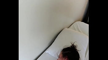 Licking and bending over milf pov