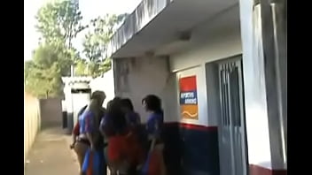 South american cheerleaders with no miniskirts they dance in their tight thong knickers