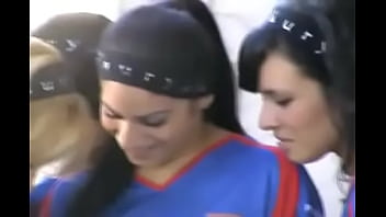 South american cheerleaders with no miniskirts they dance in their tight thong knickers South american cheerleaders with no miniskirts they dance in their tight thong knickers